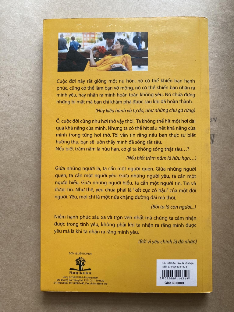 Nếu Biết Trăm Năm Là Hữu Hạn