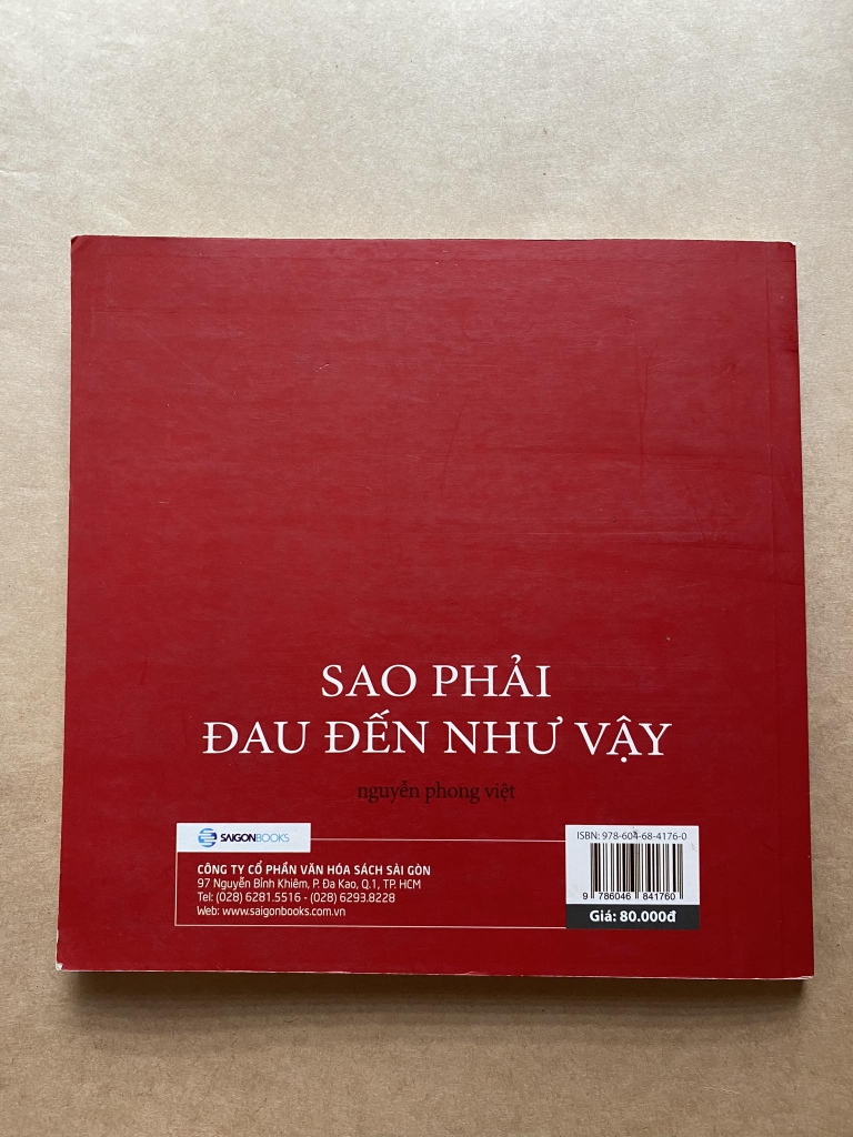 Sao phải đau đến như vậy