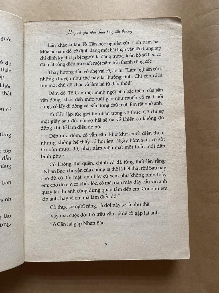 Hãy cứ yêu như chưa từng tổn thương