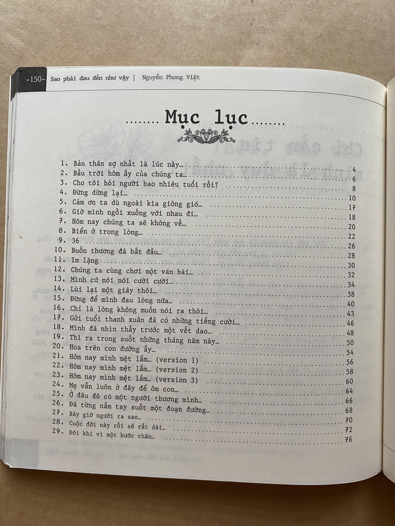 Sao phải đau đến như vậy