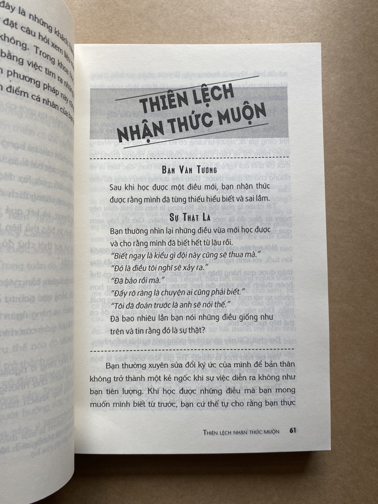 Bạn Không Thông Minh Lắm Đâu