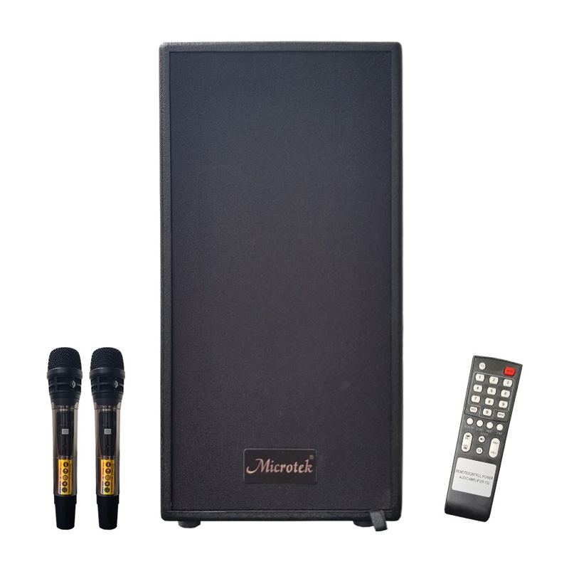 Loa Karaoke Di Động Microtek MTK-20 (300W/ BT5.0/ Micro UHF/ USB/ TF)