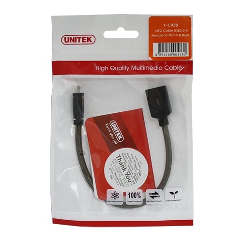 Cáp USB OTG 2.0 Ra USB 2.0 (đầu cái) Y-C438