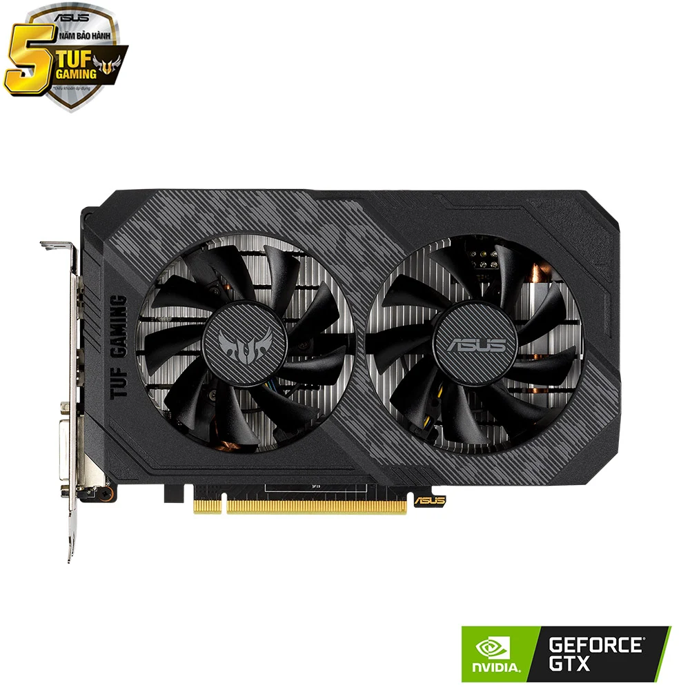 Card màn hình ASUS TUF Gaming GeForce GTX 1650 4GB GDDR6 (TUF-GTX1650-4GD6-GAMING)