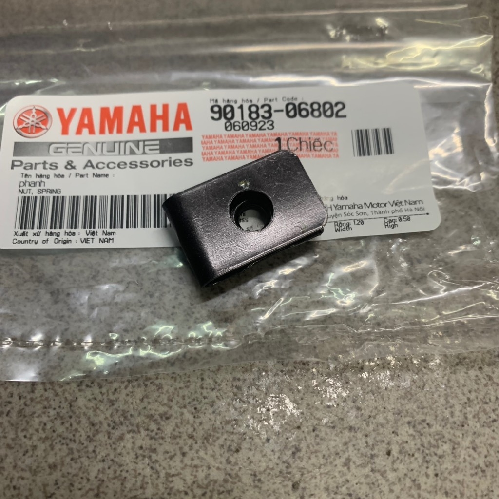 [Chính Hãng Yamaha]YAOV-098-Pát kẹp ốc 6ly bắt pô e lọc gió Exciter Phụ tùng phụ kiện xe máy