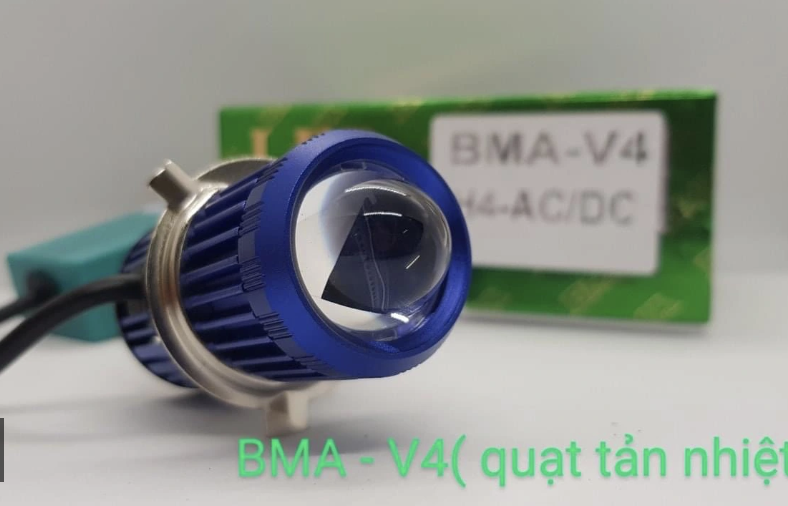 [Chính hãng led BMA] ĐÈN PHA LED BMA - V1  ĐÈN PHA LED H4 BI CẦU V1 BMA SÁNG GẤP 10 LẦN BÓNG THƯỜNG CỰC CHẤT.H4 VS MAZDA(XEM VIDEO)