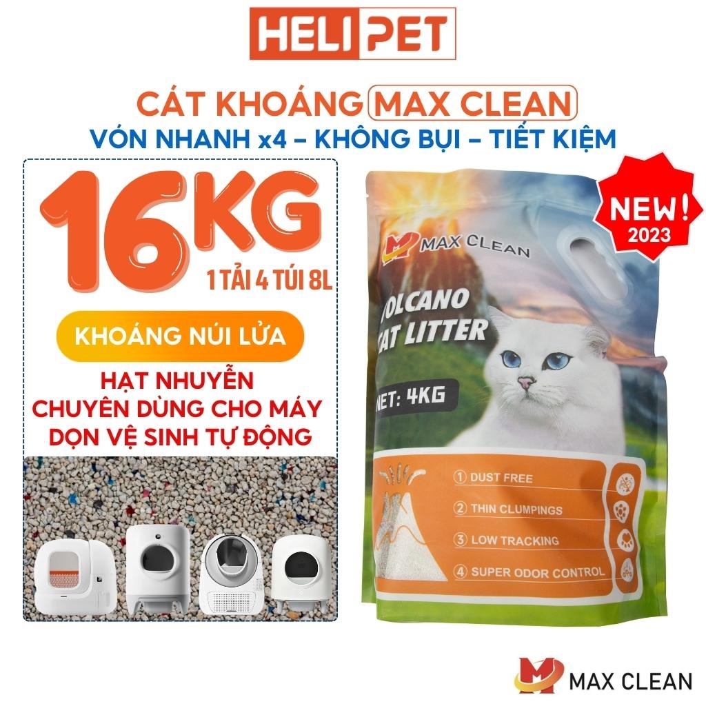 Cát khoáng Max Clean hạt nhuyễn