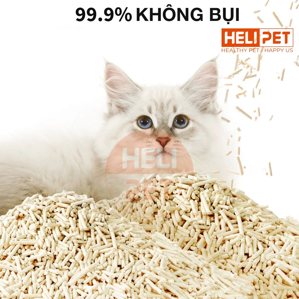 Cát phát hiện máu Petkit Occult Blood Test Mixed Cat Litter - Tan trong nước