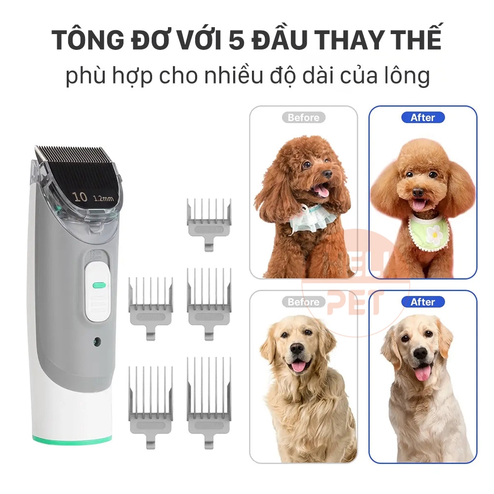 Máy chải hút lông chó mèo Neakasa P1 Pro 5-in-1 Pet Grooming Vacuum