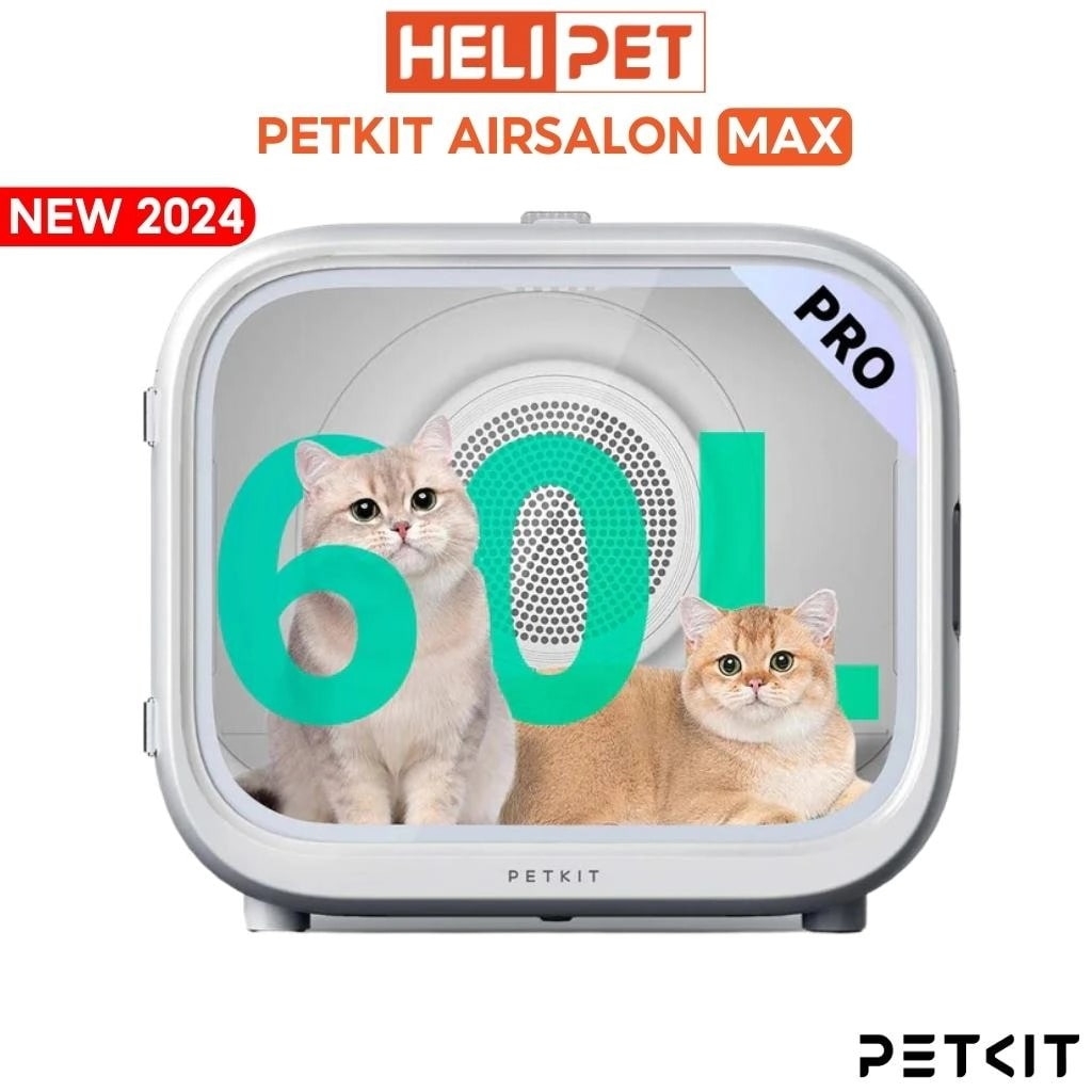 Lồng sấy lông chó mèo PETKIT AirSalon Max Pro Ozone
