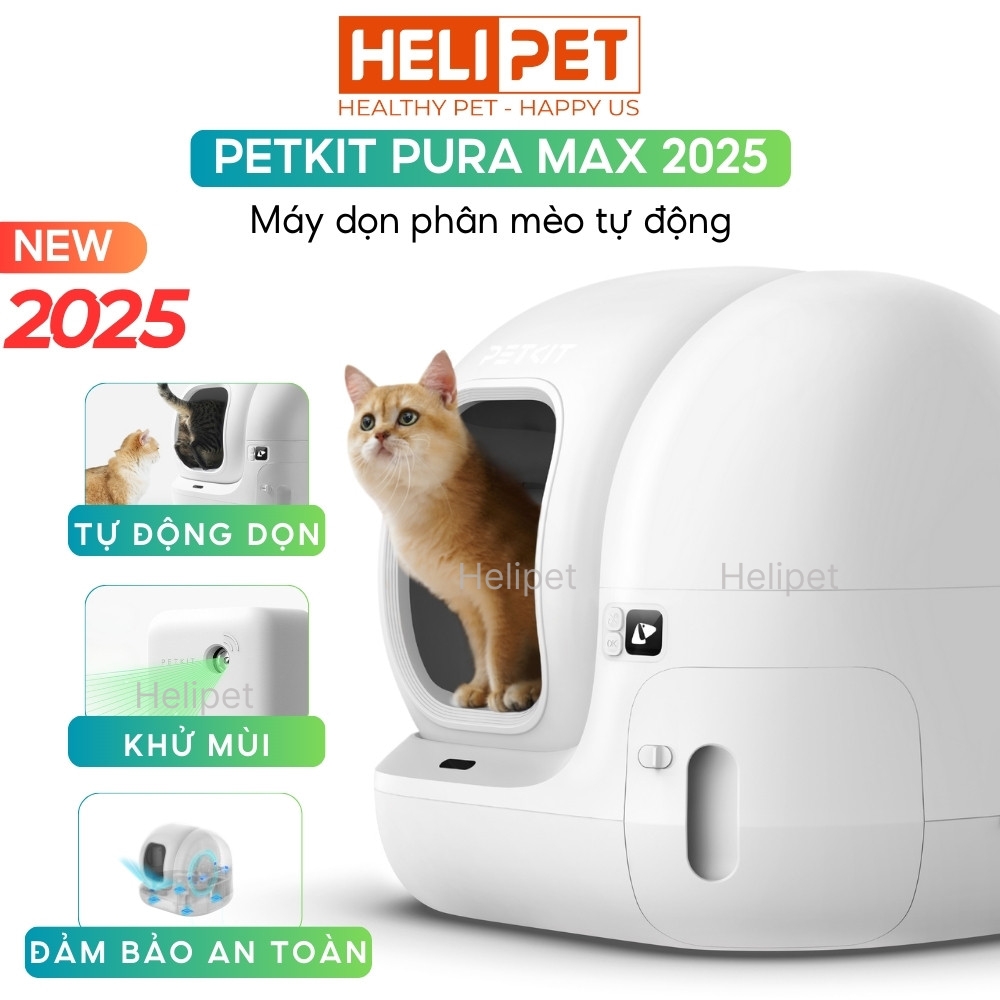 Máy dọn vệ sinh mèo Petkit Pura Max 2 2025