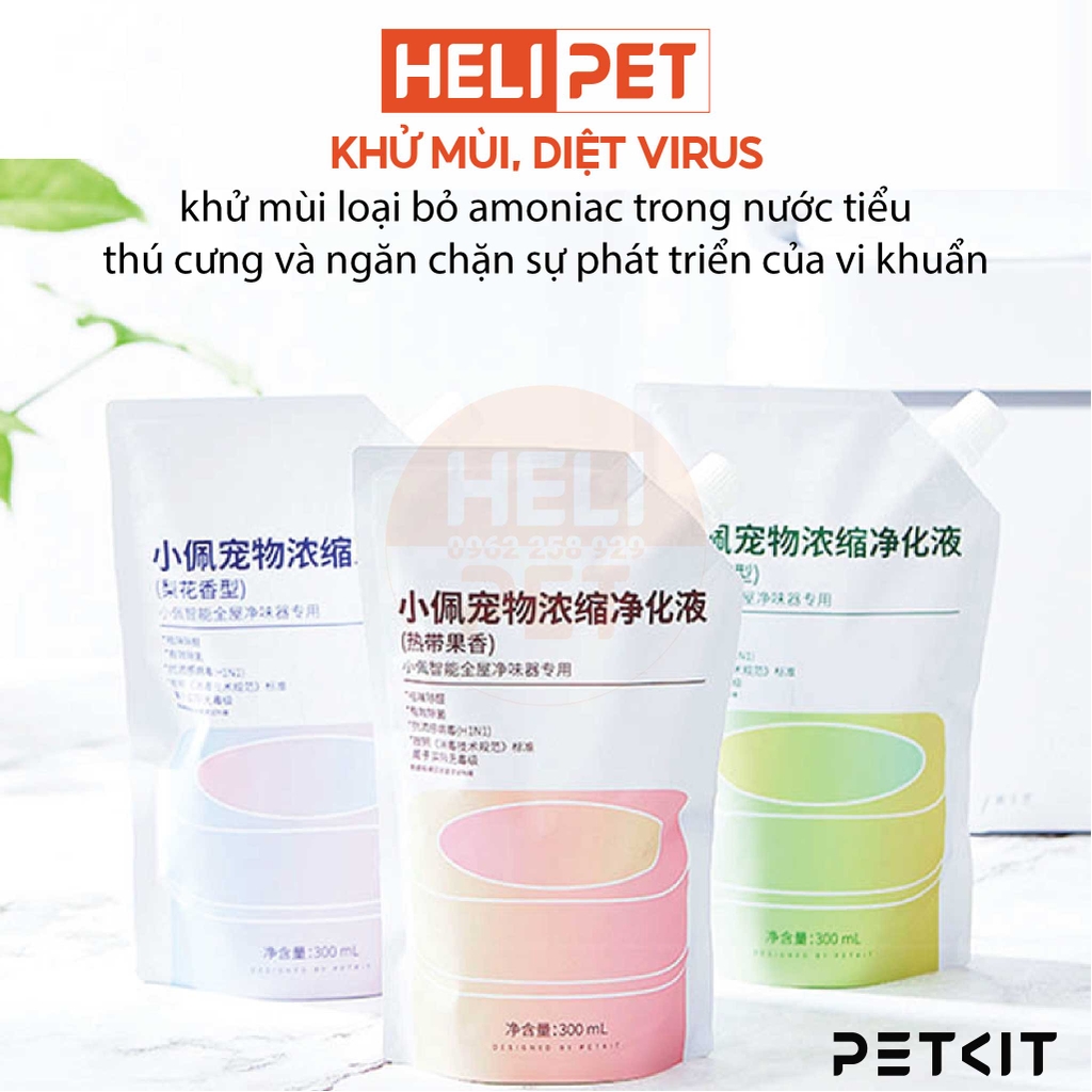 Tinh Dầu Máy Khử Mùi PETKIT Air Magicube Liquid Refill 300ml