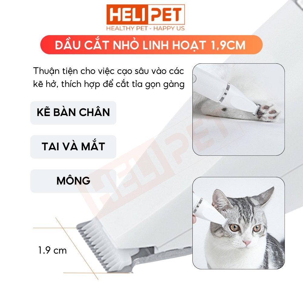 Tông đơ cắt lông chó mèo PETKIT 2in1 PRO