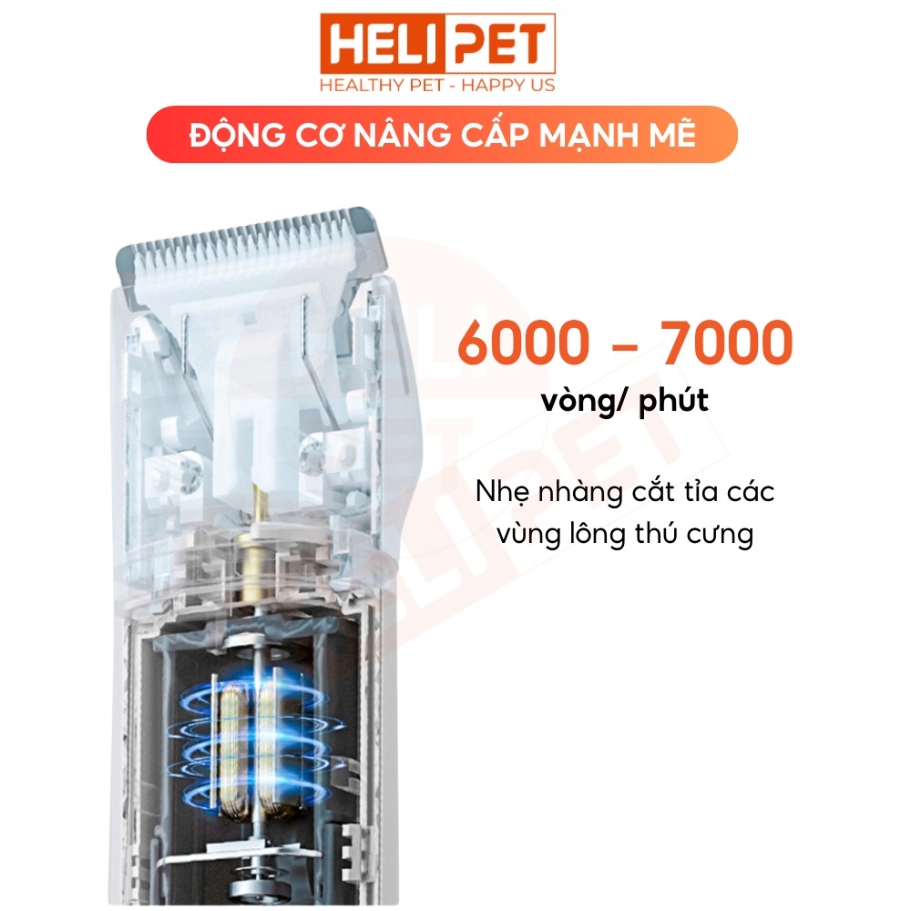 Tông đơ cắt lông chó mèo PETKIT 2in1 PRO