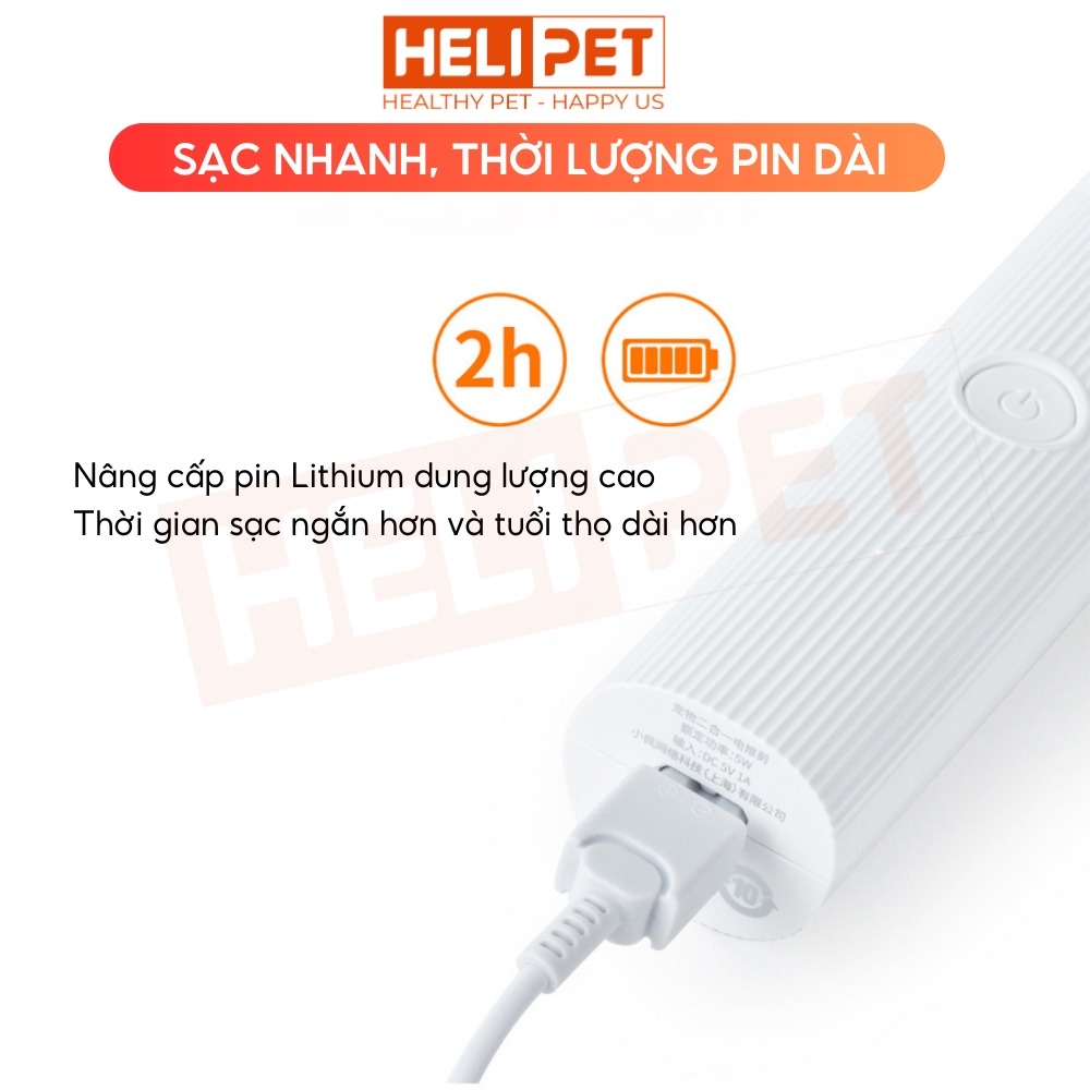 Tông đơ cắt lông chó mèo PETKIT 2in1 PRO