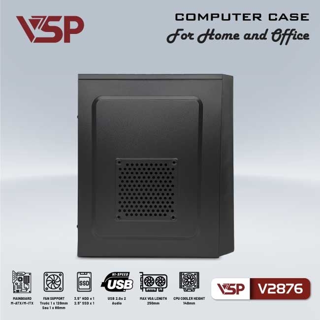 Vỏ Case máy tính VSP V2876
