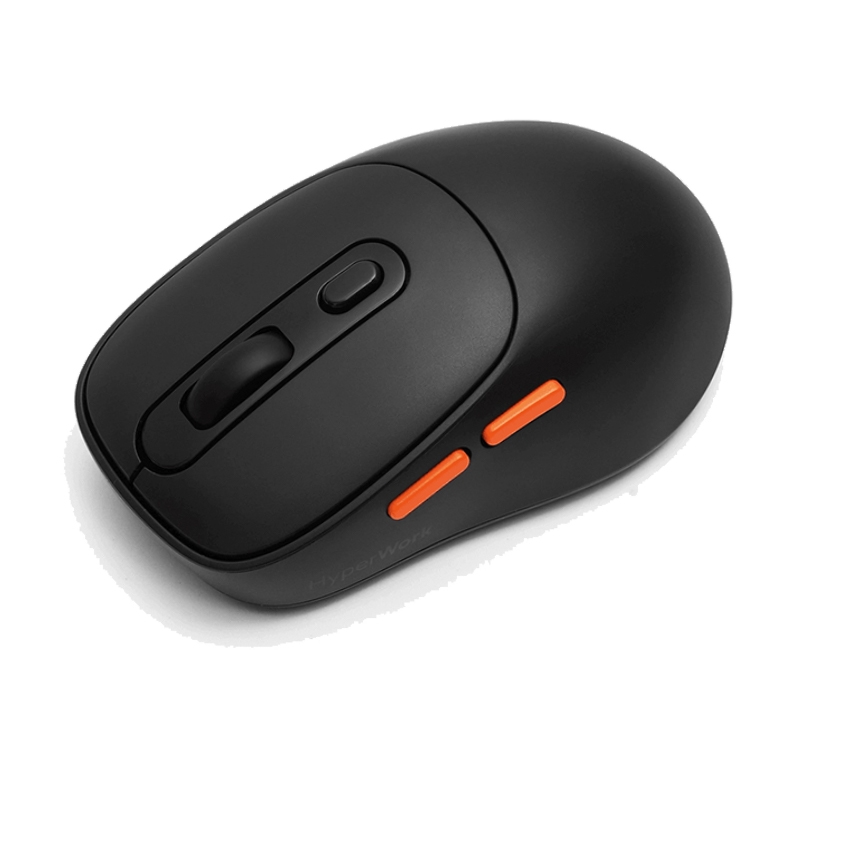 Chuột không dây HyperWork Silentium Mini HPW-MS01M-BLK
