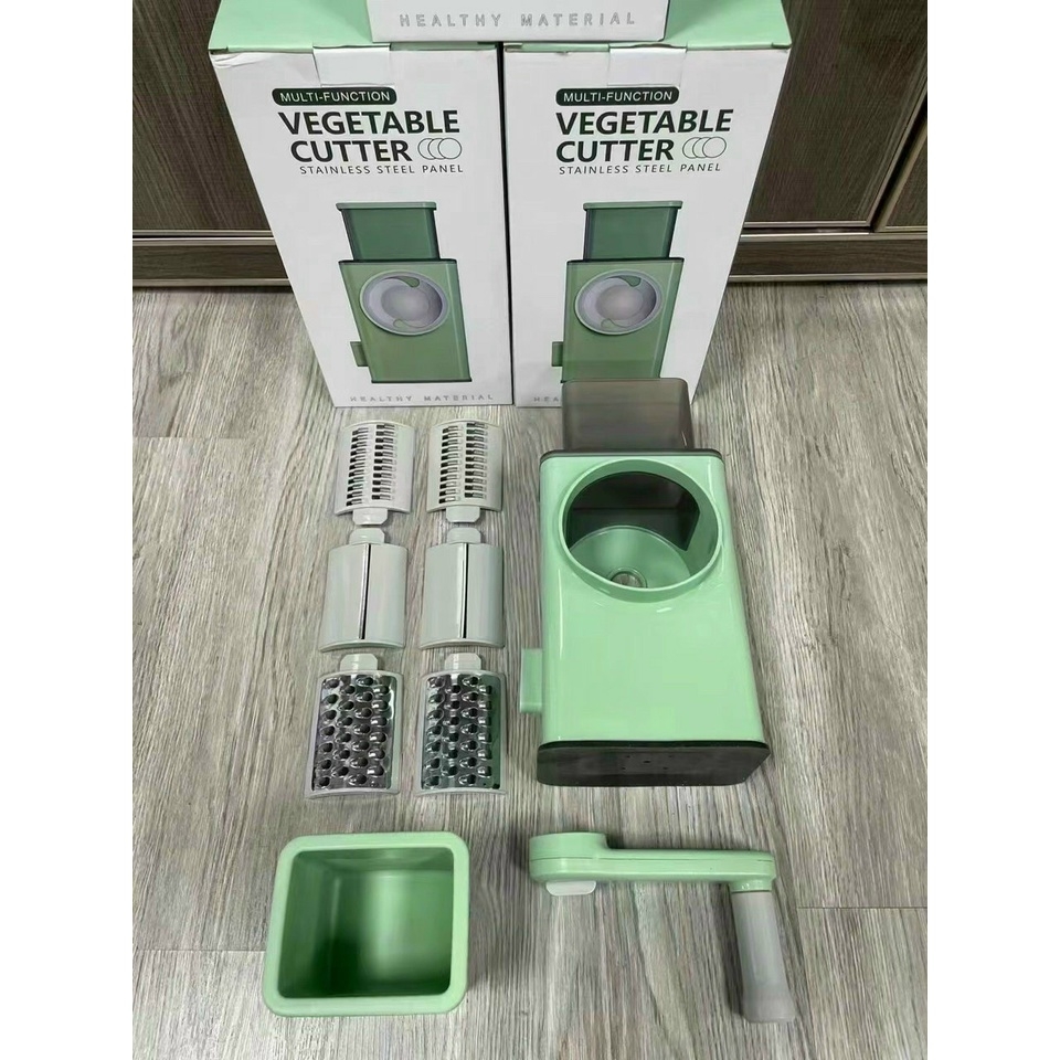 Máy thái, cắt, bào sợi rau củ quả 4 in 1 đa năng cực kỳ tiện dụng cho công việc bếp