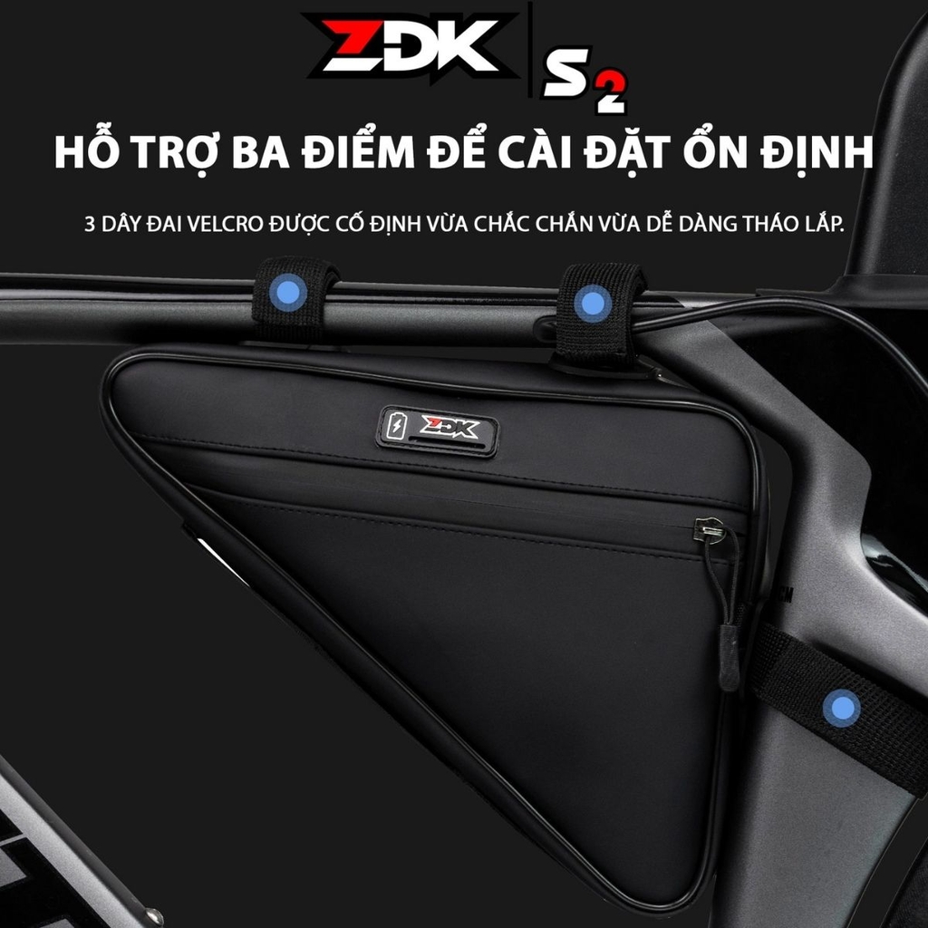 ZDK S2 – tiện lợi, an toàn và thời trang cho người đạp xe