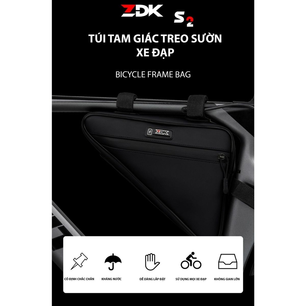 Dây Velcro bám dính chắc chắn, chống rung lắc