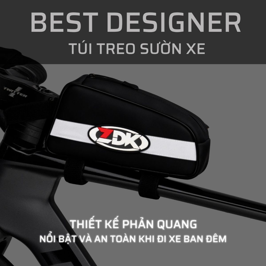 Chất liệu PVC + Polyester kháng nước nhẹ, bền bỉ