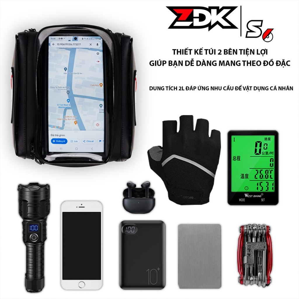 Thiết kế 2 ngăn tiện lợi, đựng nhiều vật dụng cá nhân