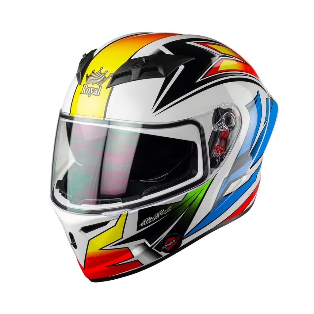 Mũ bảo hiểm fullface Royal M266 2 kính – Tem Dragon Boy, chính hãng