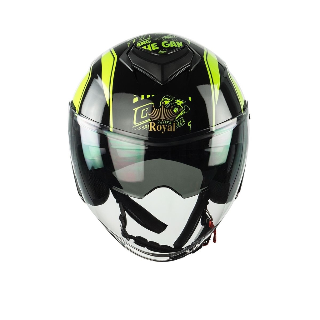 Mũ bảo hiểm 3/4 Royal M789 2 kính – Tem Thitipong, chính hãng Royal Helmet