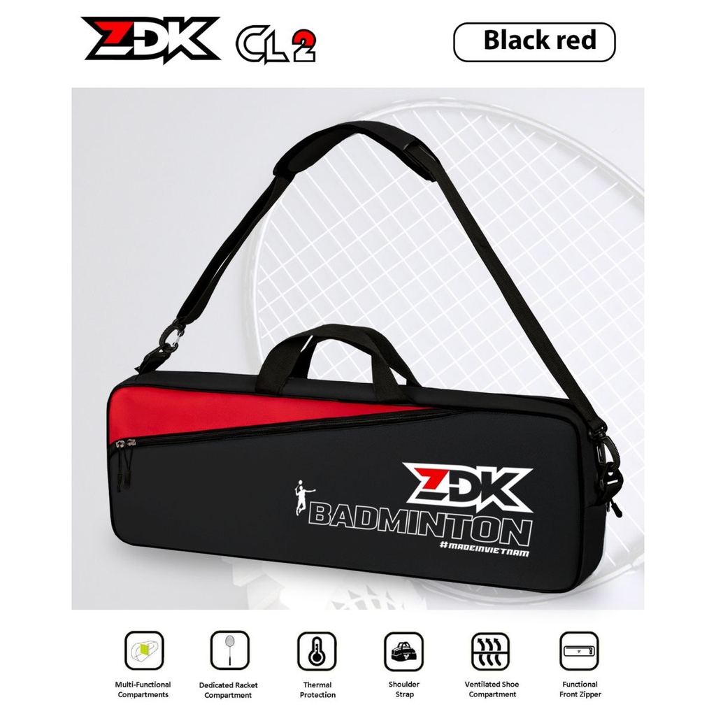 Túi Đựng Vợt Cầu Lông ZDK CL-2 Chính Hãng – Dung Tích Lớn, Đa Năng, Bền Bỉ
