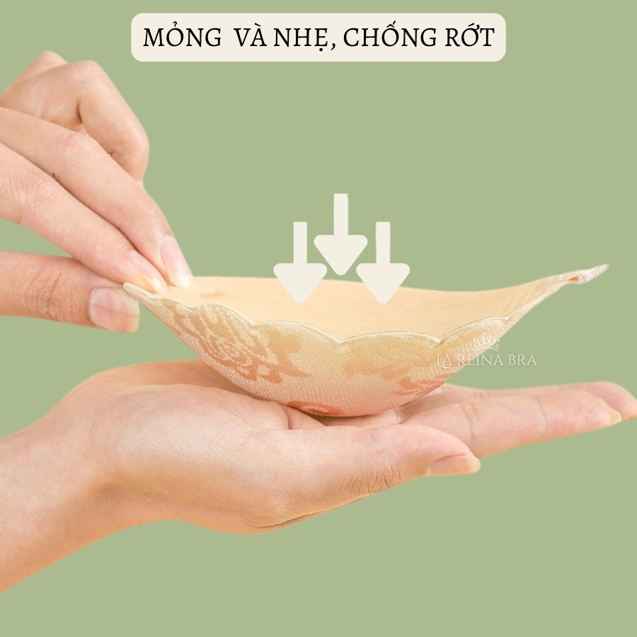 Dán Ren Hoa Siêu Nâng Ngực Cài Trước tạo khe ngồn ngộn