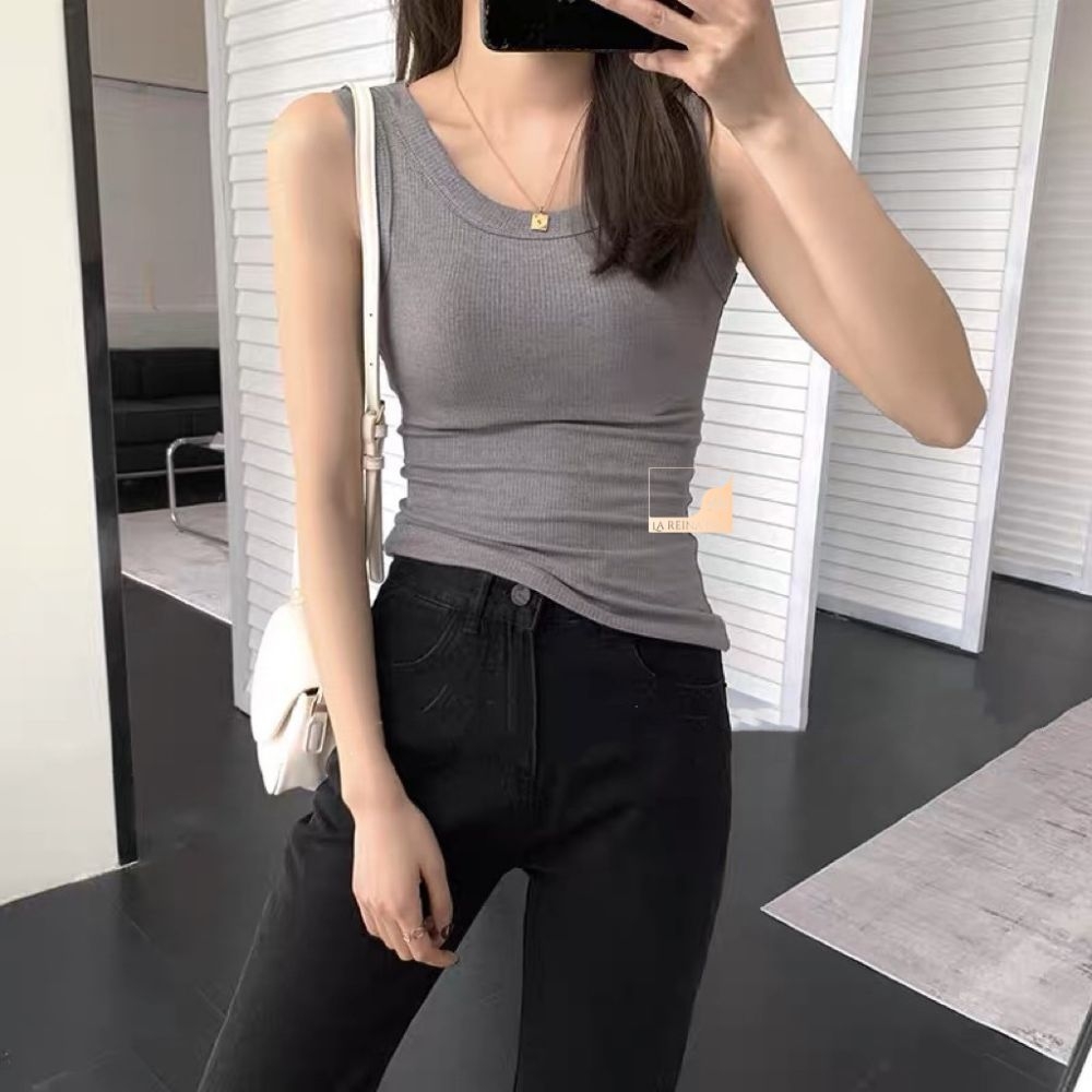 Áo bra tanktop cotton Hàn