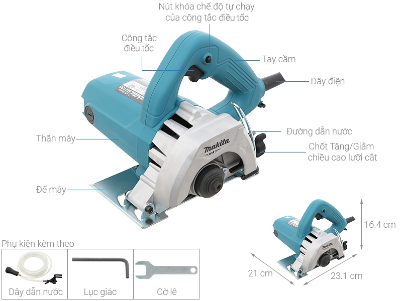 Máy cắt gạch Makita M4100B ( 110mm)