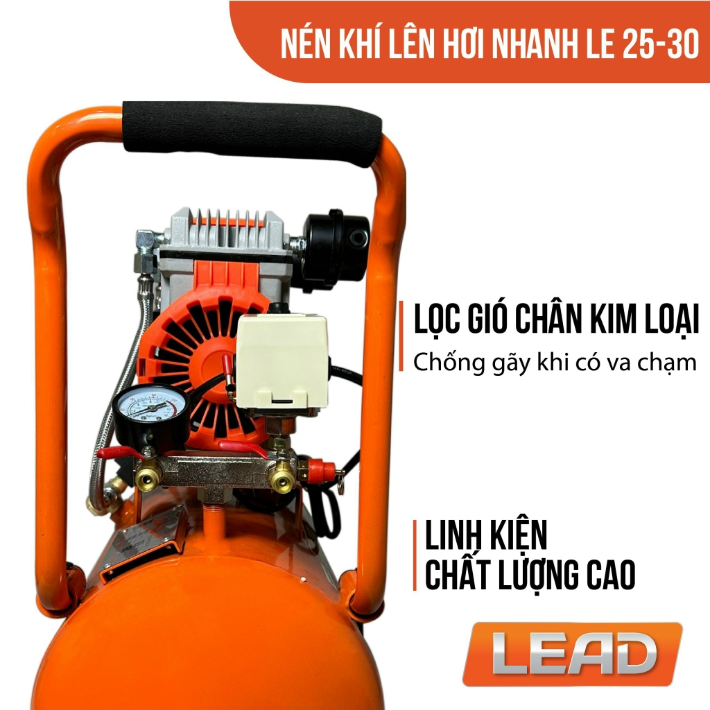 Máy nén khí không dầu LEAD LE25-30