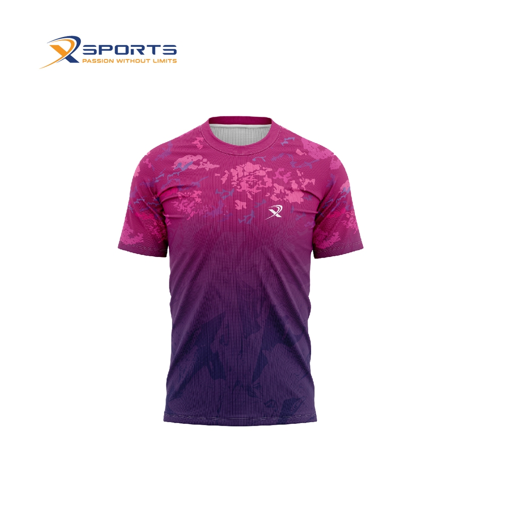 Áo chạy bộ nam nữ Tím mộng mơ MS368
