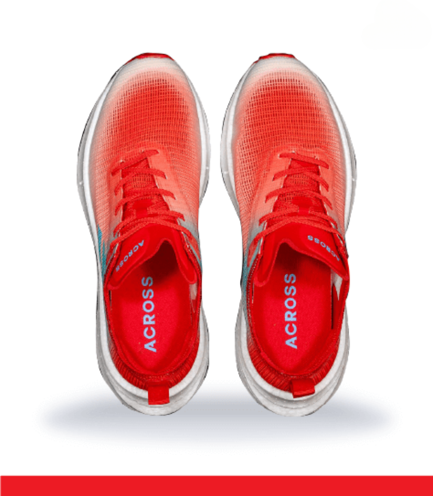 GIÀY CHẠY BỘ JUST RUN BM68 MÀU ĐỎ XANH