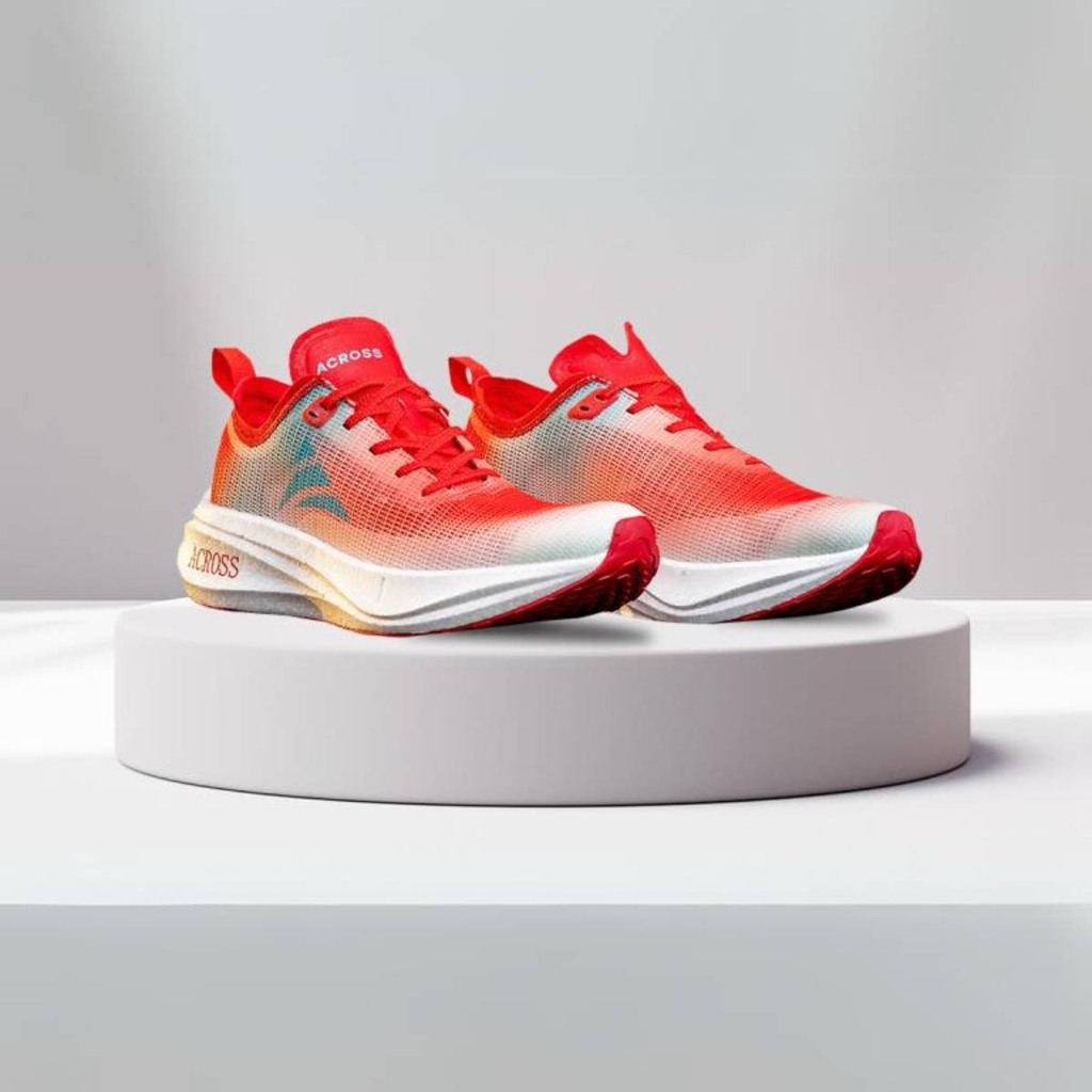 GIÀY CHẠY BỘ JUST RUN BM68 MÀU ĐỎ XANH