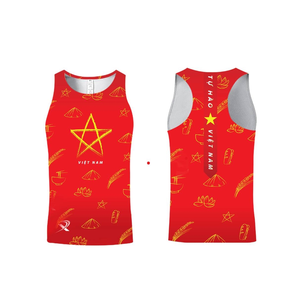 ÁO VIỆT NAM TỰ HÀO DÂN TỘC NAM NỮ MS327