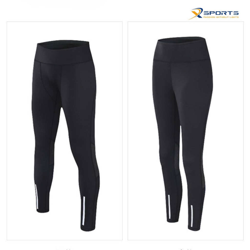 QUẦN BÓ CƠ CHẠY BỘ NAM NỮ RUNNING DÁNG DÀI - MS280