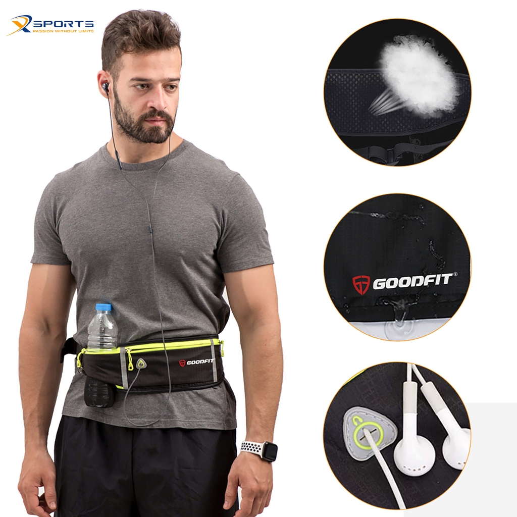Túi đeo hông chạy bộ nam nữ Goodfit GF106RB