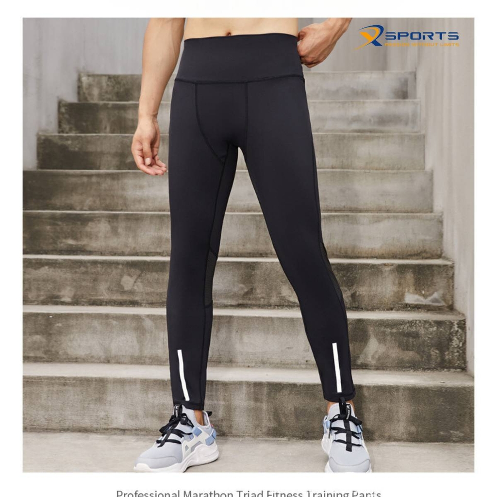 QUẦN BÓ CƠ CHẠY BỘ NAM NỮ RUNNING DÁNG DÀI - MS280