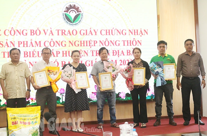 13 sản phẩm công nghiệp nông thôn tiêu biểu TP. Rạch Giá năm 2023