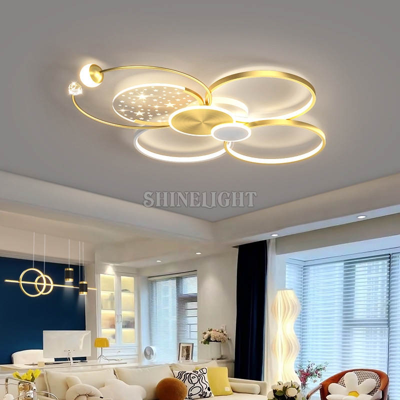 ĐÈN MÂM LED ỐP 888 VÀNG