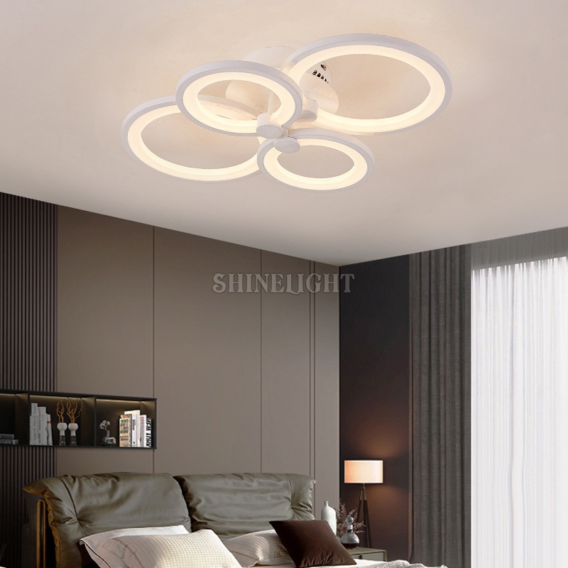 ĐÈN MÂM LED 4 CÁNH TRÒN 600