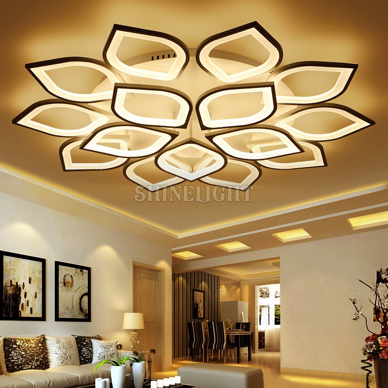 ĐÈN MÂM LED 15 CÁNH SEN 900