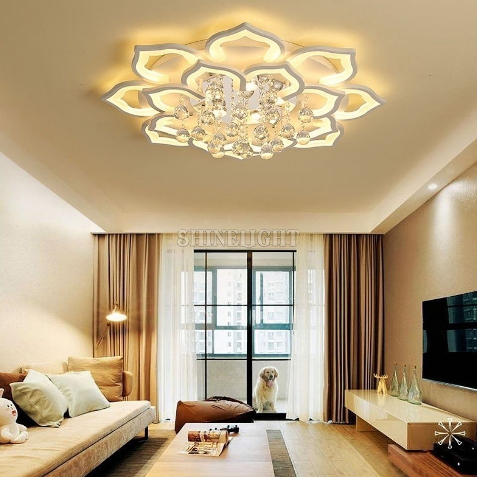 ĐÈN MÂM LED 16 CÁNH SEN 900