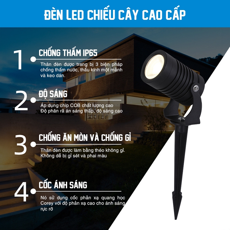 Đèn chiếu cây SLCC20