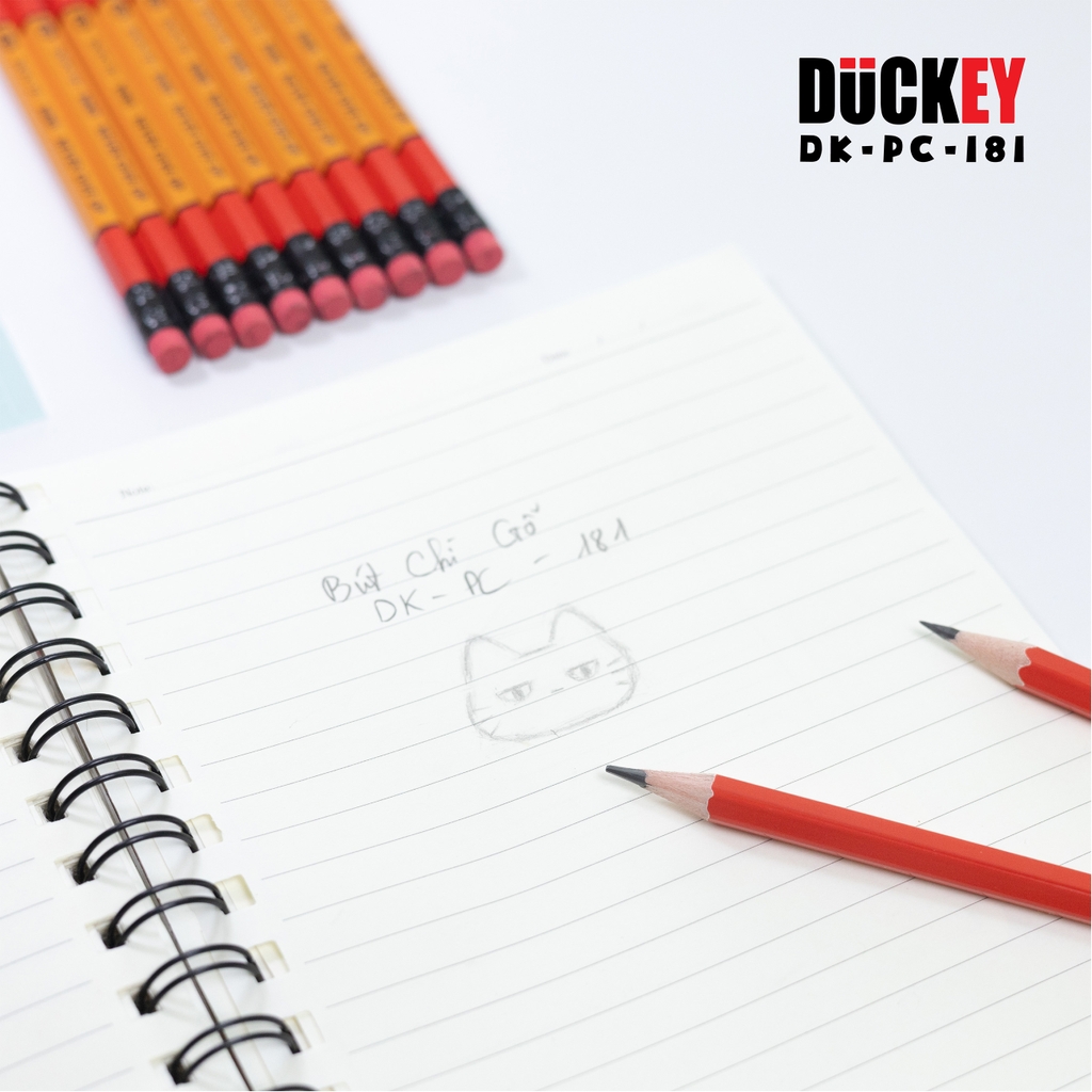 Bút Chì 2B Sĩ Tử DUCKEY DK-PC-181