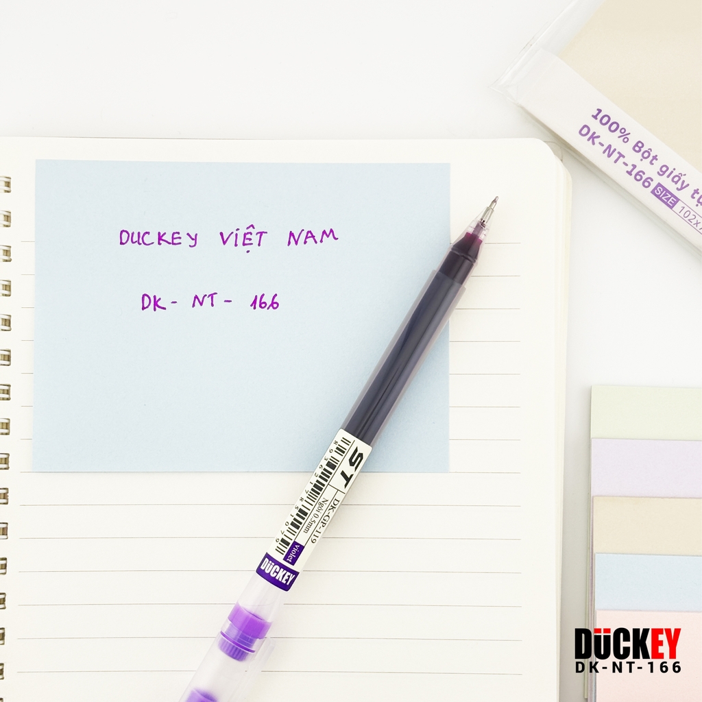 Giấy nhớ 5 màu Pastel DK-NT-166 76x102 thương hiệu DUCKEY