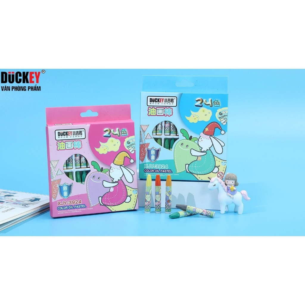 BÚT SÁP DẦU CAO CẤP. CHUẨN THƯƠNG HIỆU DUCKEY DÀNH CHO BÉ Mã: 3912,3924,3936