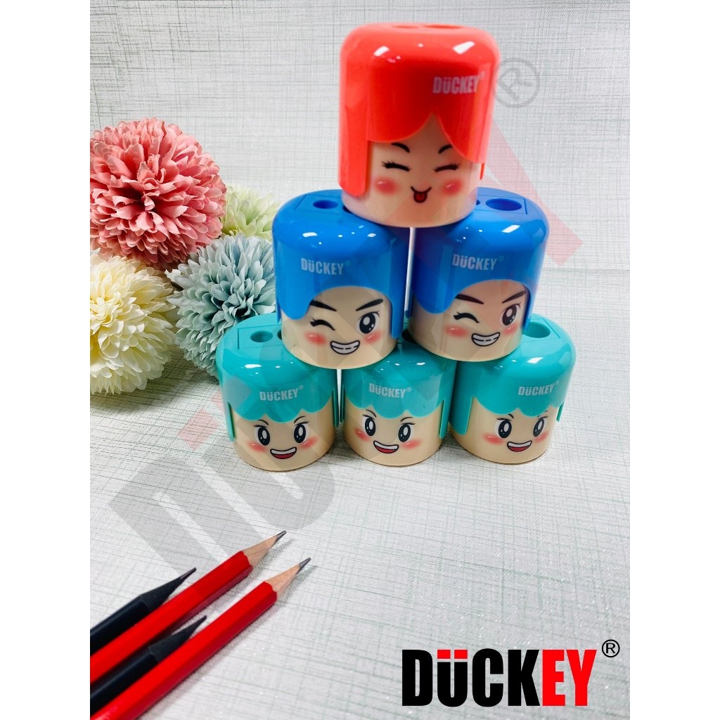 GỌT CHÌ HÌNH MẶT CƯỜI CUTE CHO BÉ. CHUẨN THƯƠNG HIỆU DUCKEY